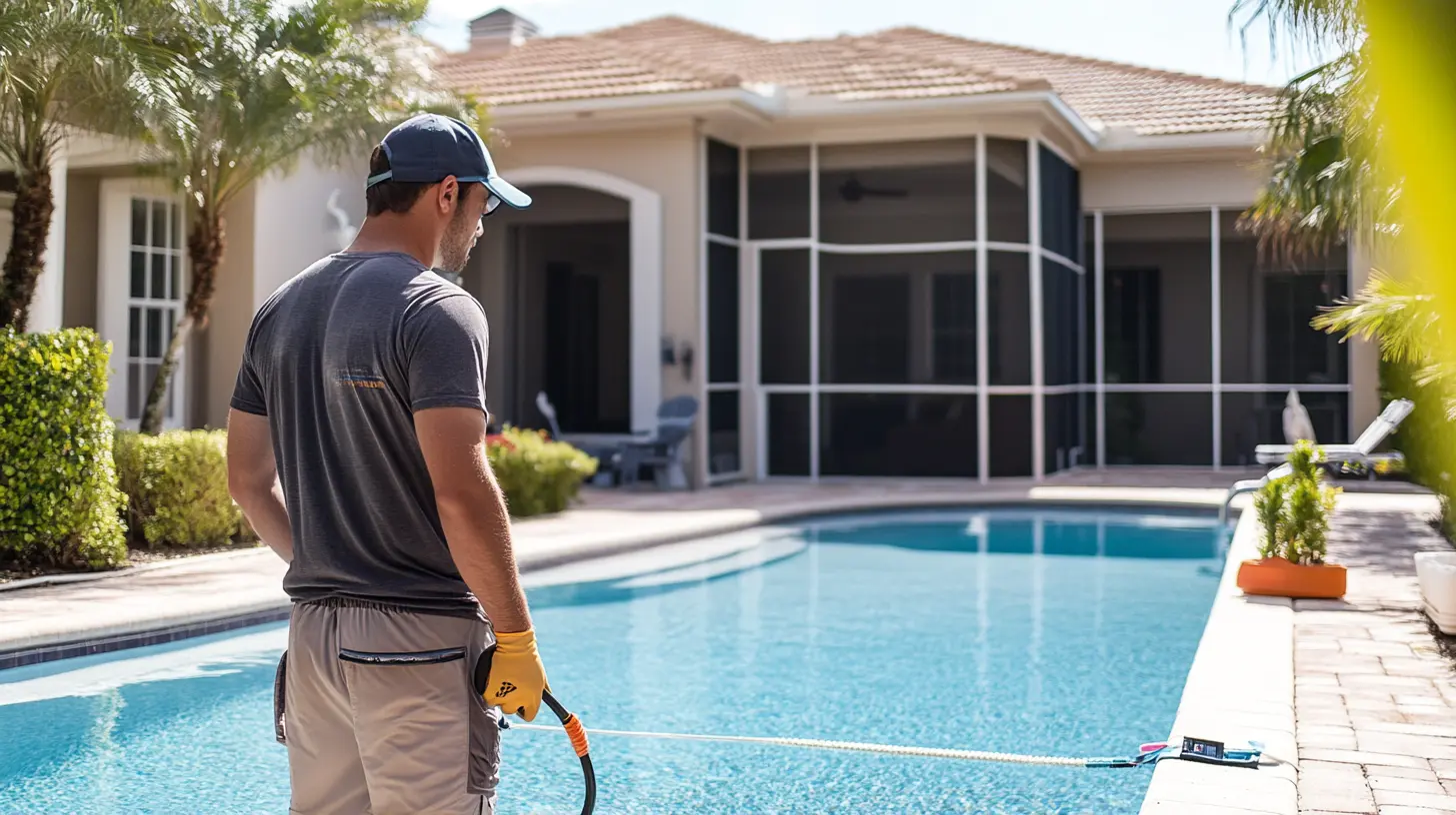 Pool leak detection image